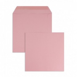 Koperty kolorowe różowe (głęboki róż) 220x220 mm BE2503888