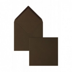 Koperty kolorowe brązowe (ciemnobrązowy) 165x165mm 120g/qm BE2511706