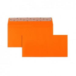 Koperty kolorowe pomarańczowe 114x229 mm (DIN C6/5)|130 g/qm BE2520645