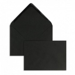 Koperty kolorowe czarne 80x114 mm (DIN C7) BE2503977
