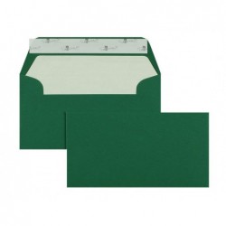 Koperty kolorowe zielone (zieleń jodłowa) 110x220 mm (DIN Lang) BE2512654